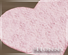 H. Pink Heart Rug