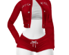 conjunto vermelho