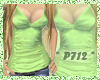 *P712 C* Lime Cami Top