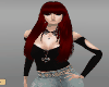 red long hair