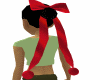 red bow for hair