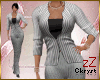 cK Lady Suit Stripes Blc