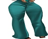 RLL TEAL SATIN PANTS