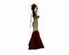 Redgoldendress