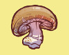 Shitaki Mushroom Sticker