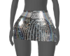 Sparkling Silver Skirt