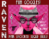 PINK SUGAR SKULL GOGGLES