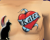 Kate heart tattoo