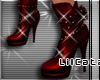 Diva Red Boots