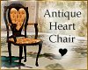 Antique Heart Chair