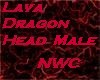 Lava Dragon Head/Male