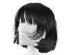 black short hair