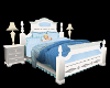Blue animated bed