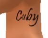 Cuby Neck Tattoo