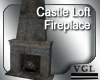 BK Castle Loft Fireplace