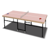 pink ping-pong table
