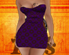 I~Curvy Shp Dress Purple