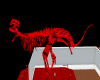 Red Dino Skeleton
