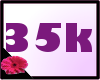 35k Support Sticker