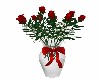 VASE  of  RED  ROSES