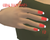 *KR-CORAL UGLY Nails