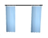 Soft Blue Curtains