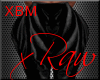 xRaw| Leather Baggy |XBM