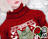 蝶 Red Xmas Sweater v2