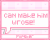 i could... | him