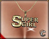 Cloth-SuperGirl Necklace