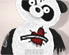 ! L! Torn Panda Sticker