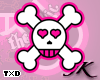 j| Toxic White Skull