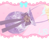 [L] Lavender Satchel Bag