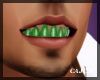 Green Bling Teeth