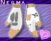 (m) White Penta Gloves
