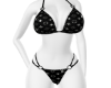 Black LV Bikini Set