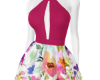 G-BabyPink Flower Dress