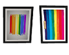 2 way gay pride frames