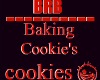 Baking Cookies Sign