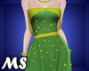 MS Spring Dress Green