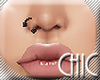 CHIC* BLACK NOSE RING