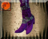 Western purple boots