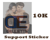 Gillettes 10k support
