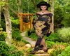 geisha black&gold kimono