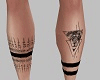 Tattoo de perna