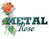 Red Metal Rose