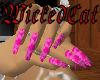 Wicked Hot Pink Nails~