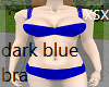 dark blue bra