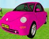 pink beetle car