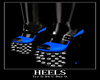 |MDR| Blue Spike Heels